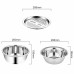 4 PCS Stainless Steel Colander, Grater, Mixing Bowl Set